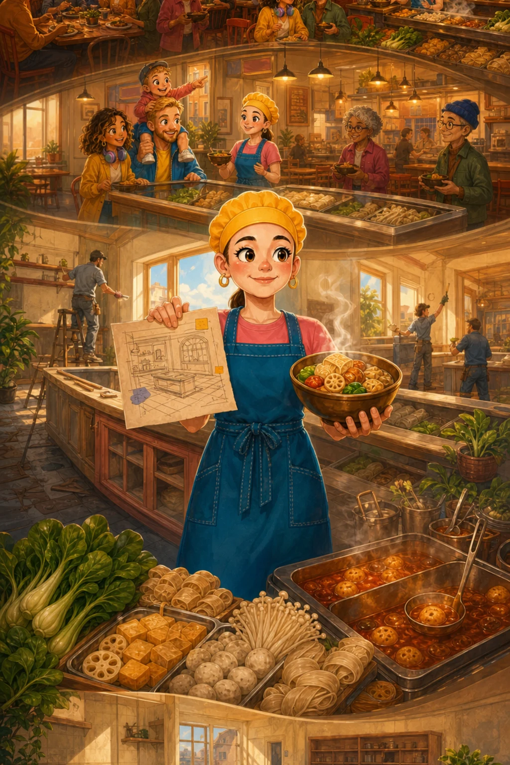 Construye el restaurante capítulo a capítulo